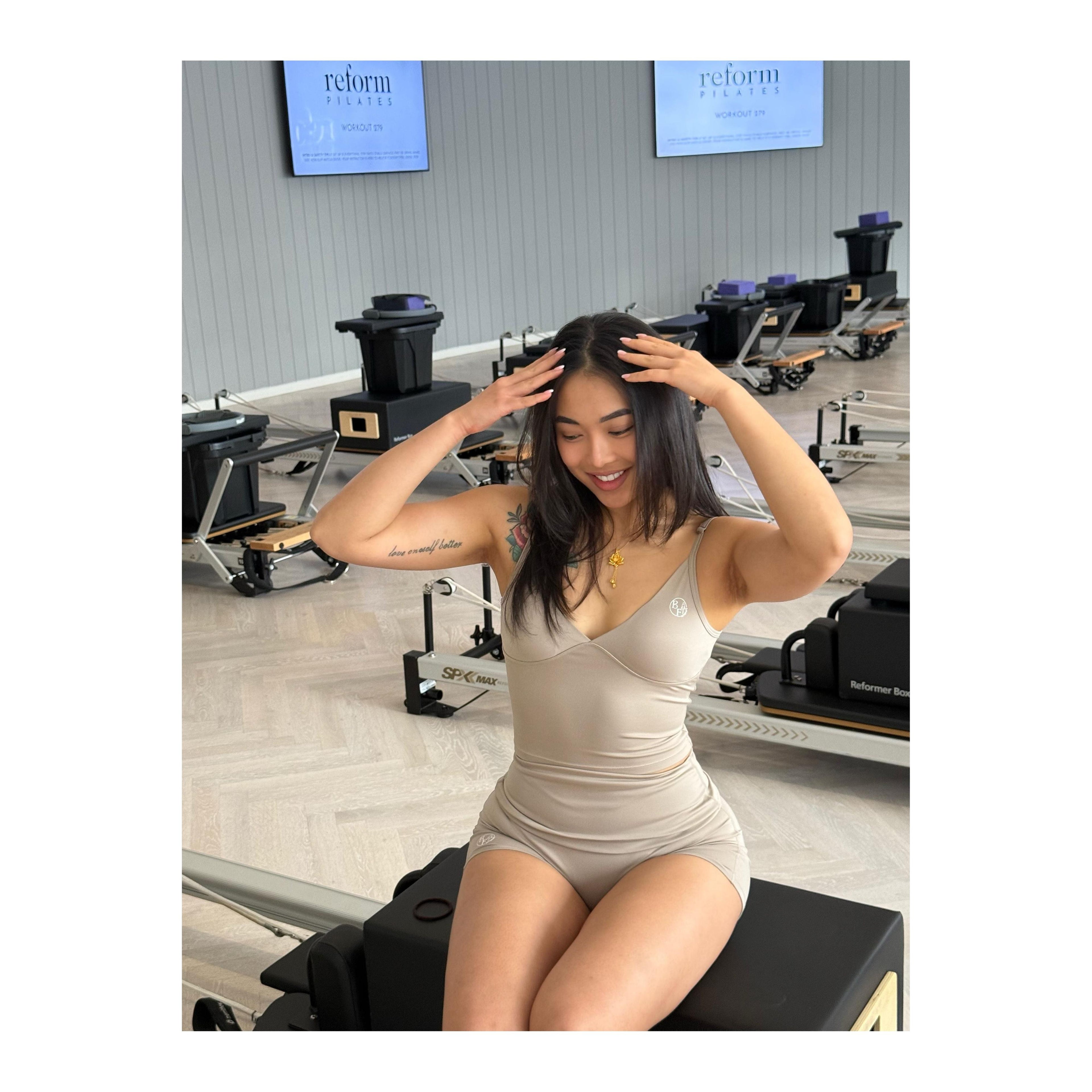 Silky-Cool Summer Pilates & Lounge Set - 8998