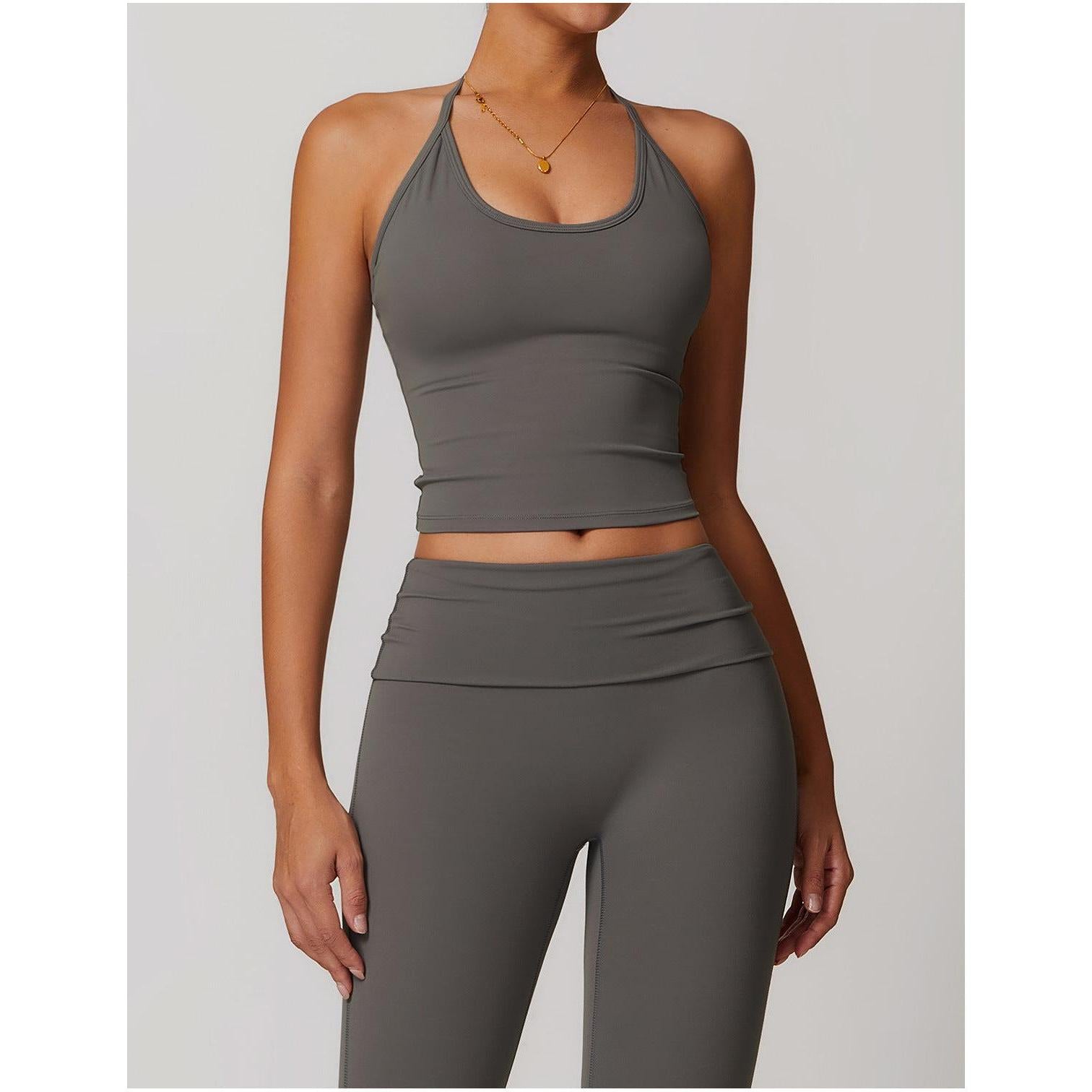 Halter Sculpt Tube Top 8791