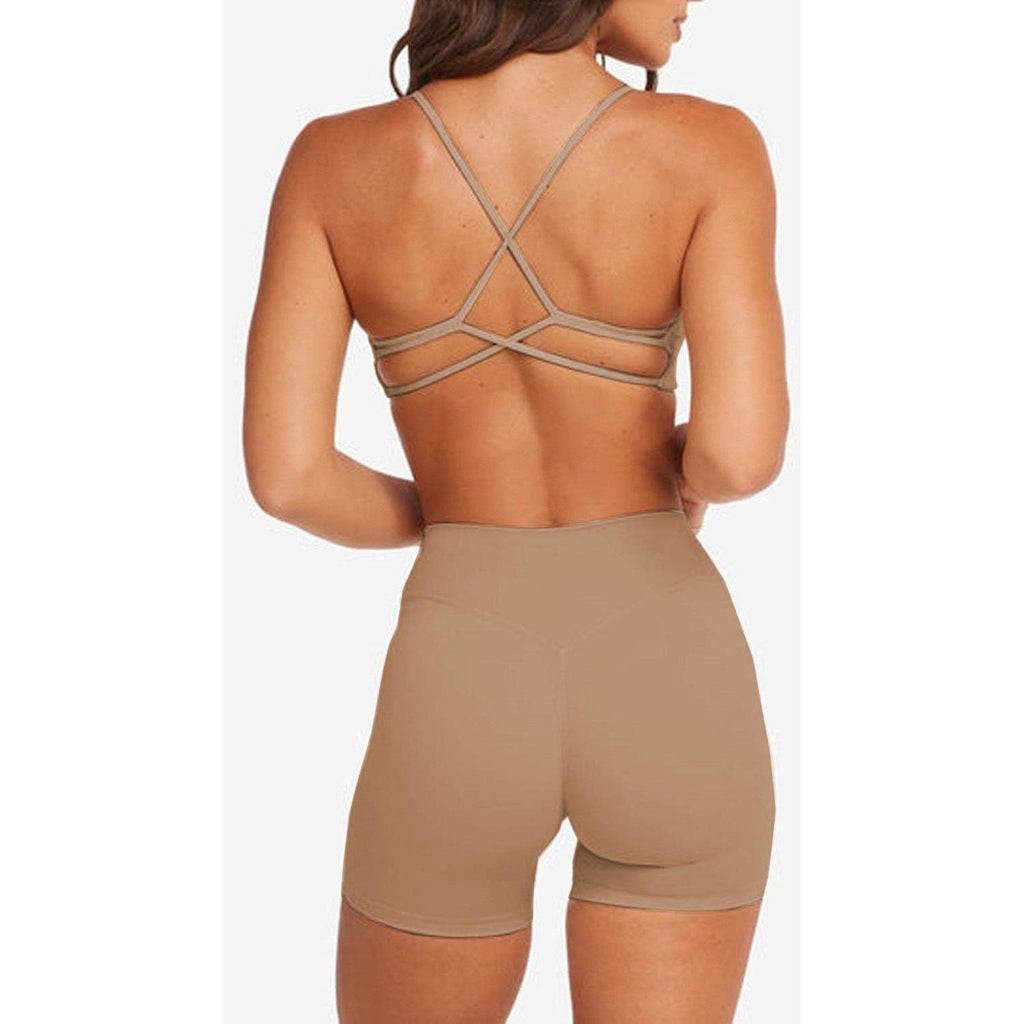 Curve-Back Cross Bra - OR280