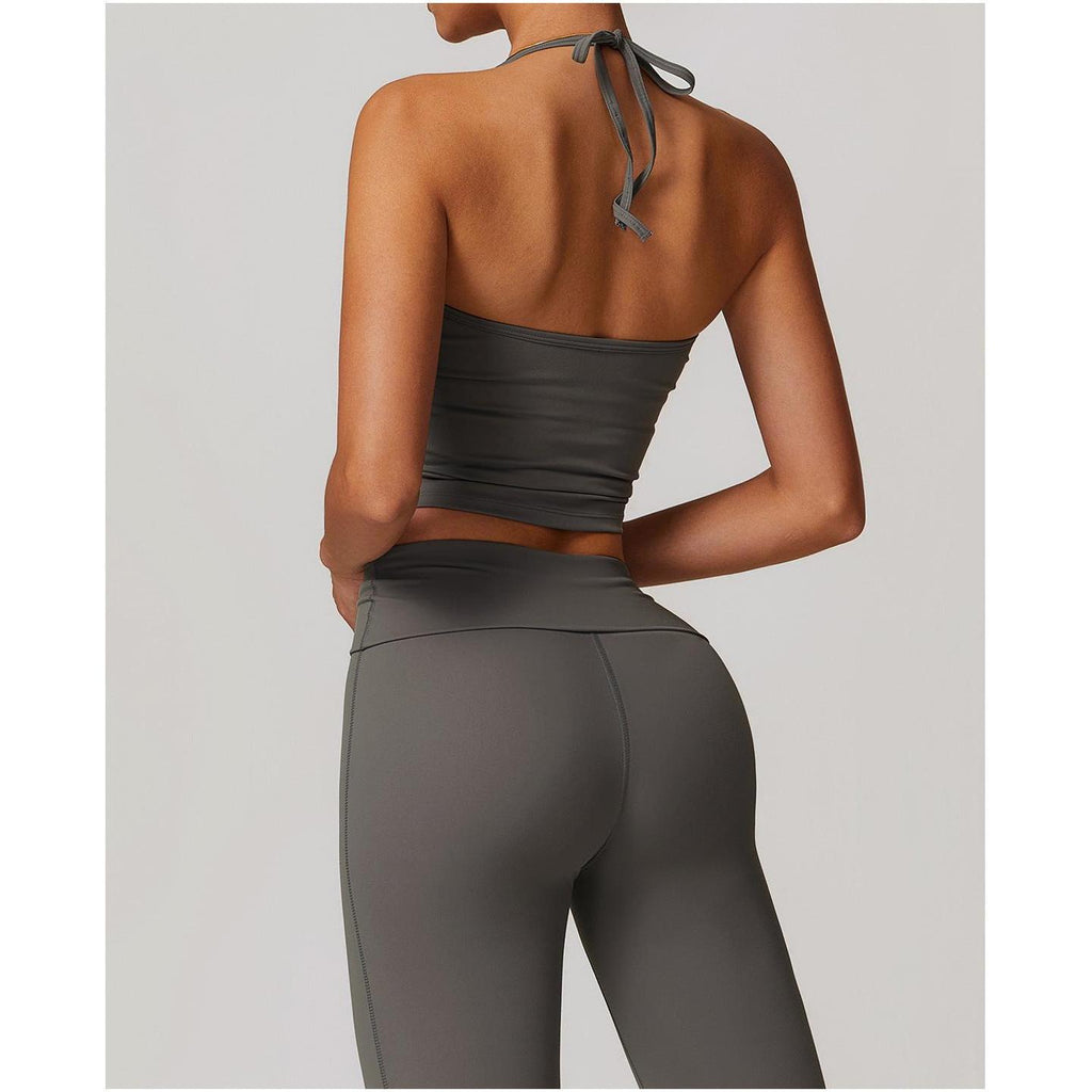 Halter Sculpt Tube Top 8791