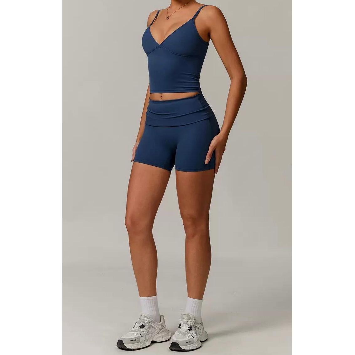 Silky-Cool Summer Pilates & Lounge Set - 8998